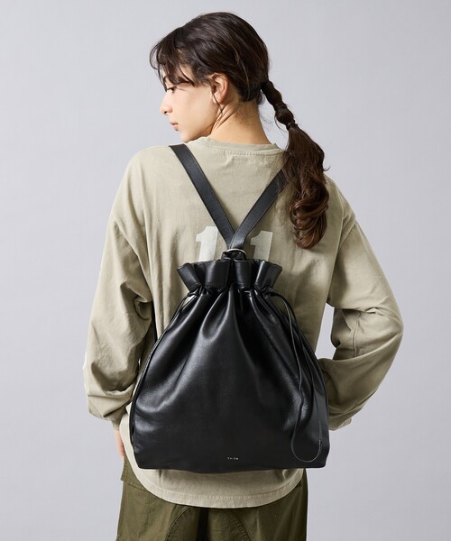 YArKA ショルダーバッグ 「YArKA/ヤーカ」drawstring shoulder