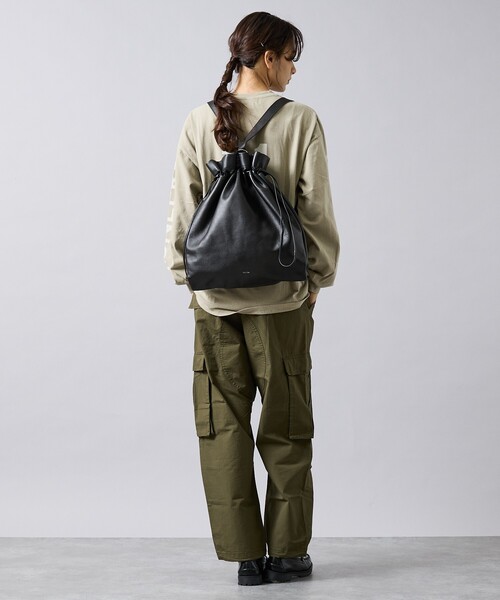 YArKA ショルダーバッグ 「YArKA/ヤーカ」drawstring shoulder