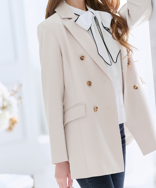 「emiriawiz」 ジャケット SMALL ベージュ レディース_画像5