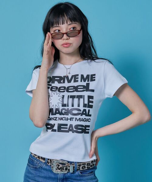 SEQUENZE tシャツ WEB限定 / メッセージプリント /ビックロゴ