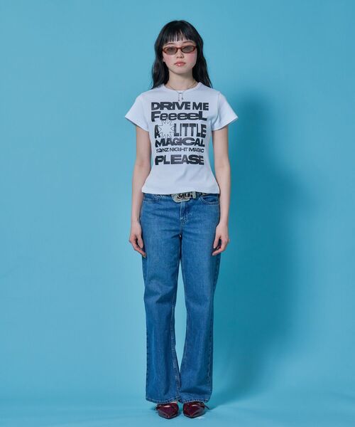 SEQUENZE tシャツ WEB限定 / メッセージプリント /ビックロゴ