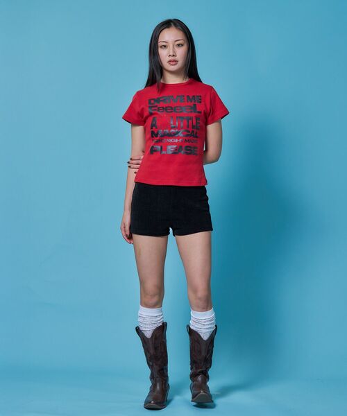 SEQUENZE tシャツ 半袖 WEB限定 / メッセージプリント /ビックロゴ