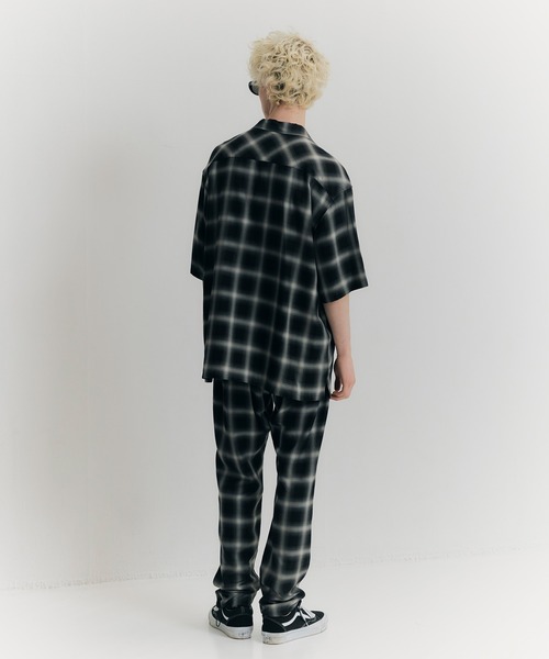 「NOISE MAKER」 イージーパンツ L ブラック メンズ_画像7