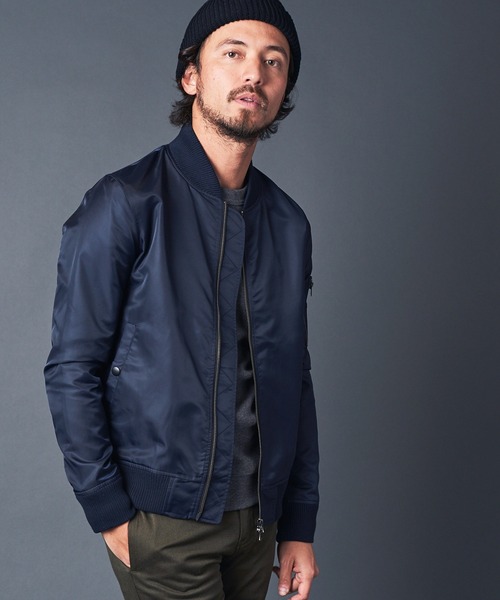 「Magine」 ブルゾン 46 ネイビー メンズ_画像6