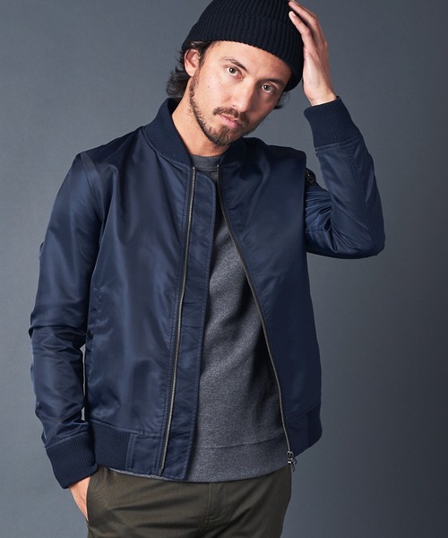 「Magine」 ブルゾン 46 ネイビー メンズ_画像7