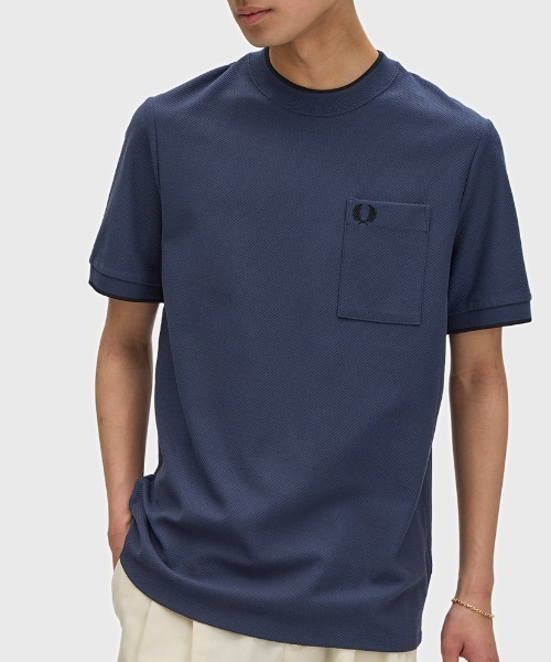 FRED PERRY（フレッドペリー） tシャツ Pocket Detail Pique T-Shirt