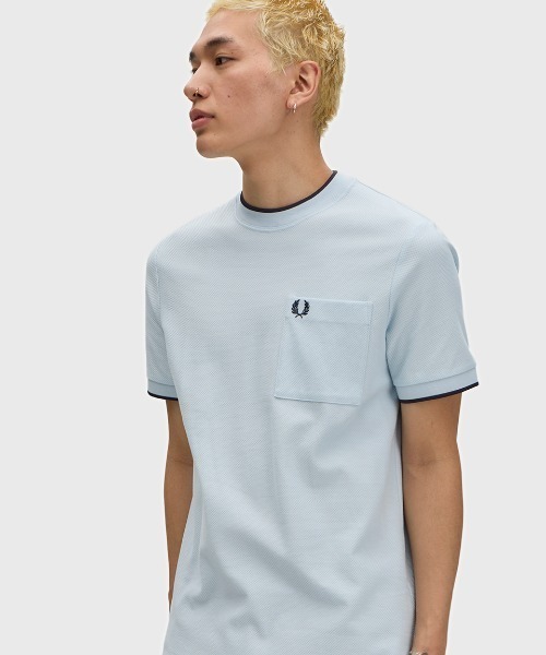 FRED PERRY（フレッドペリー） tシャツ Pocket Detail Pique T-Shirt