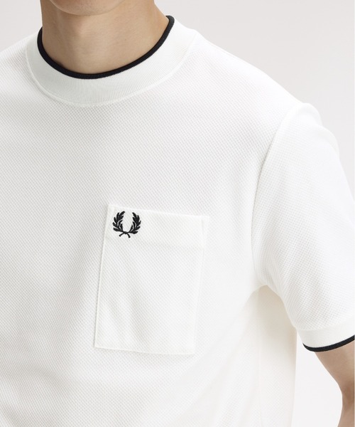 FRED PERRY（フレッドペリー） tシャツ Pocket Detail Pique T-Shirt