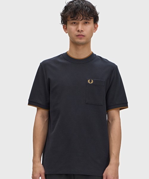FRED PERRY（フレッドペリー） tシャツ Pocket Detail Pique T-Shirt