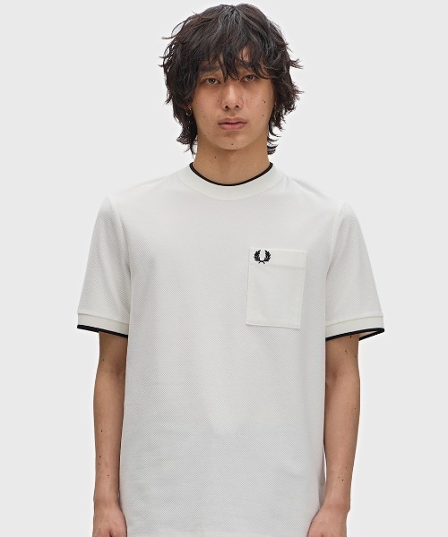 FRED PERRY（フレッドペリー） tシャツ Pocket Detail Pique T-Shirt