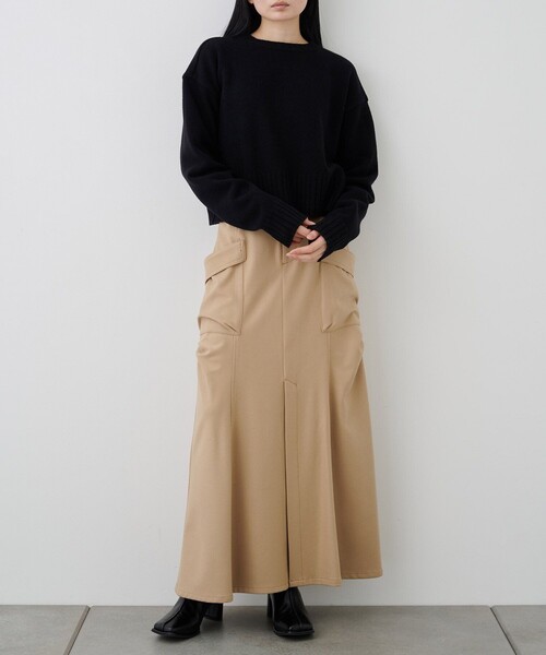 「CITY TOKYO」 長袖ニット FREE ブラック レディース_画像6