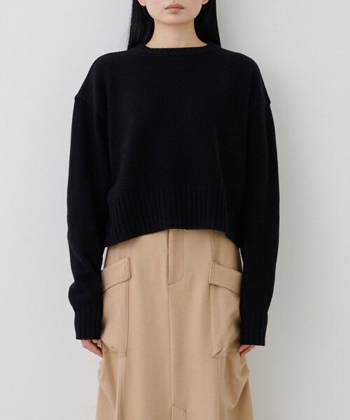 「CITY TOKYO」 長袖ニット FREE ブラック レディース_画像7