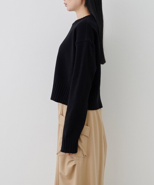 「CITY TOKYO」 長袖ニット FREE ブラック レディース_画像8