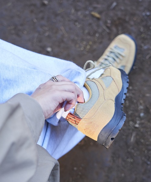 「HI-TEC」 ローカットスニーカー 22cm ブラック メンズ_画像2