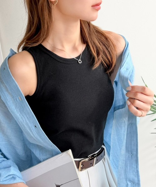 A.P.C.（アーペーセー） タンクトップ ノースリーブ DEBARDEUR APC F