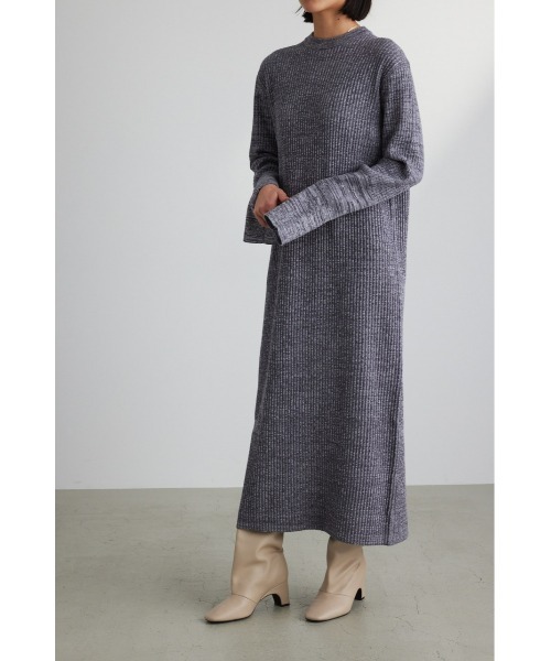 「STYLEMIXER」 ニットワンピース MEDIUM ブラック レディース_画像2