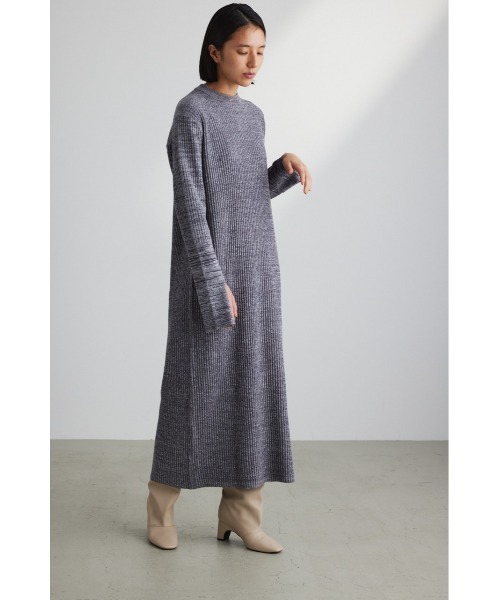 「STYLEMIXER」 ニットワンピース MEDIUM ブラック レディース_画像4