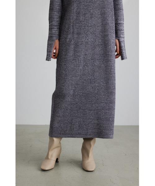 「STYLEMIXER」 ニットワンピース MEDIUM ブラック レディース_画像7