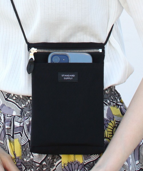 「STANDARD SUPPLY」 ショルダーバッグ FREE チャコールグレー メンズ_画像8