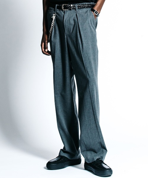 CRIMIE（クライミー） スラックス TAILORED TROUSERS _ PIN STRIPE