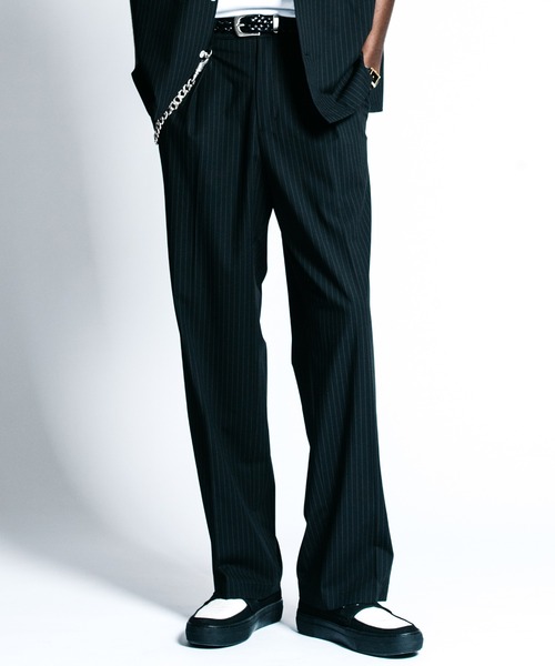 CRIMIE（クライミー） スラックス TAILORED TROUSERS _ PIN STRIPE