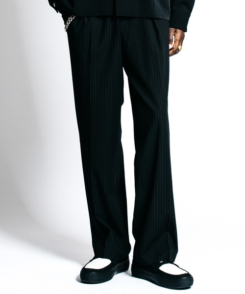 CRIMIE（クライミー） スラックス TAILORED TROUSERS _ PIN STRIPE