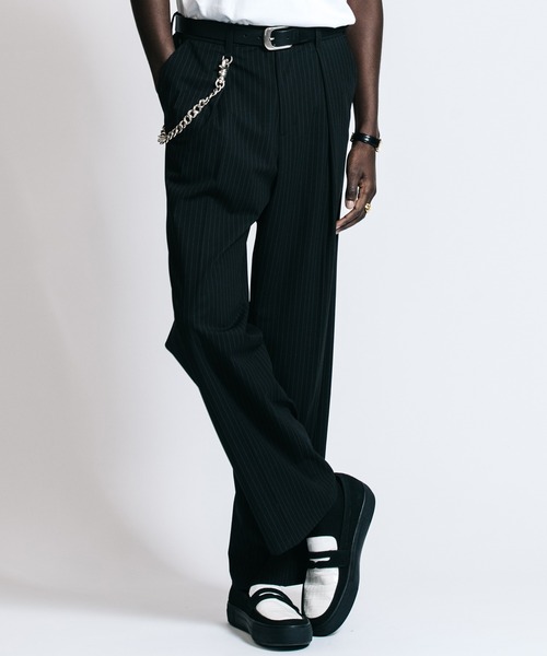 CRIMIE（クライミー） スラックス TAILORED TROUSERS _ PIN STRIPE