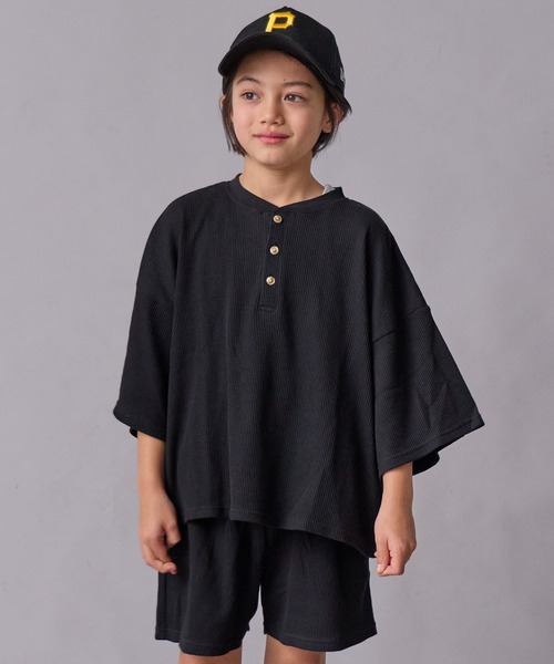 semon セモンアパートメント ワッフル セットアップ 90 WAFFLE EMBROIDERED TOPS – Frö
