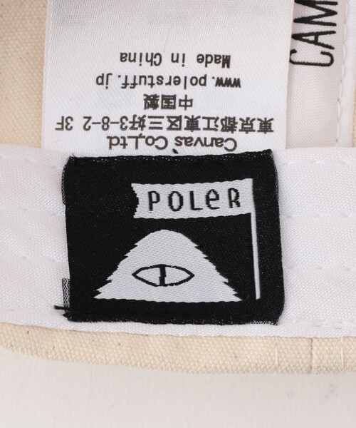 「POLeR」 キャップ ONE SIZE ブラック メンズ_画像8