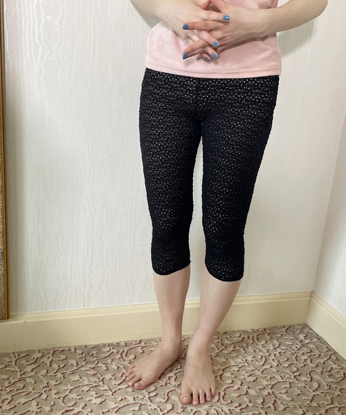 「EDIT. FOR LULU」 レギンスパンツ FREE ホワイト レディース_画像4