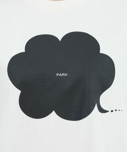 「FRAPBOIS PARK」 半袖Tシャツ 2 ブラック レディース_画像7