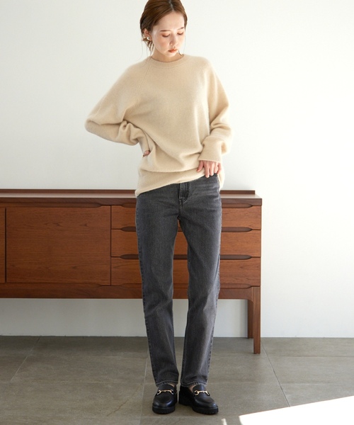 「SLOBE IENA」 「Levi’s」デニムパンツ 26.5cm グレー レディースの画像