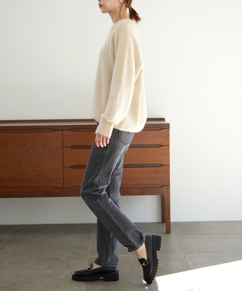 「SLOBE IENA」 「Levi’s」デニムパンツ 26.5cm グレー レディースの画像
