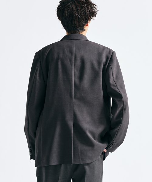 ジャケット テーラードジャケット 「EVALET / エバレット」メッシュWジャケット ”セットアップ着用可能 メンズの画像