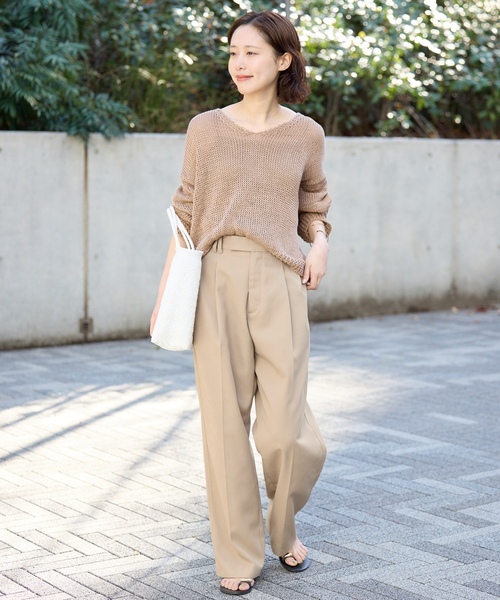 SLOBE IENA（スローブイエナ） パンツ 38 ネイビー レディース