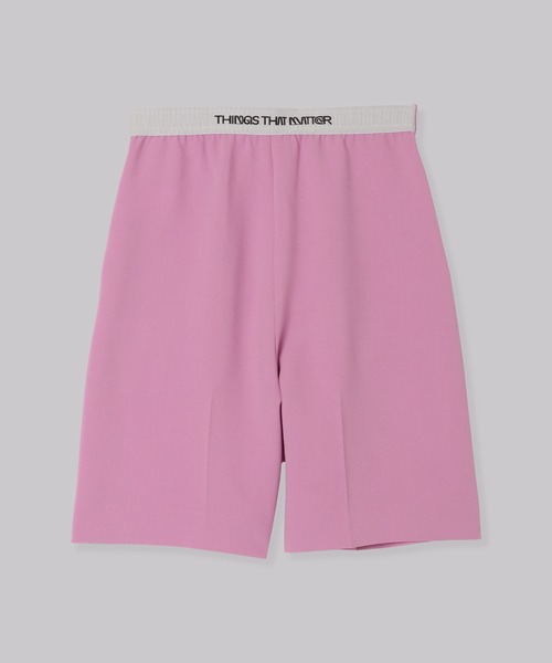 「THINGS THAT MATTER」 ハーフパンツ 2 ピンク レディース_画像3