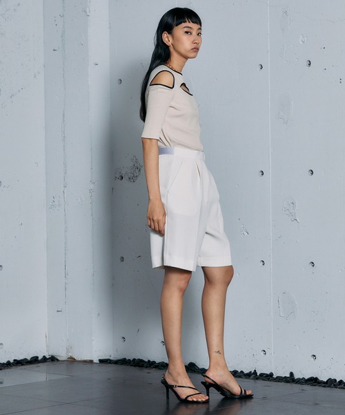 「THINGS THAT MATTER」 ハーフパンツ 2 ピンク レディース_画像9