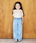 tシャツ 「WEB限定」ワッフルフリル衿Tシャ...の詳細画像3
