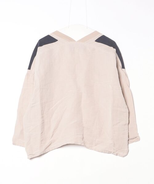 「MAUVAISES HERBES」 長袖カットソー - ベージュ レディース_画像2