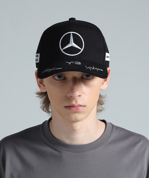 Y-3 キャップ 帽子 MERCEDES-AMG PETRONAS FORMULA 1 TEAM PODIUM CAP