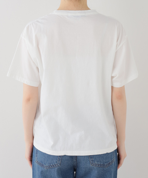FRAMeWORK（フレームワーク） tシャツ カスレロゴプリントTシャツ