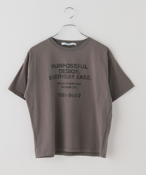 FRAMeWORK（フレームワーク） tシャツ カスレロゴプリントTシャツ