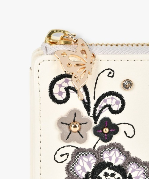 ANNA SUI（アナスイ） 長財布 財布 ララ Lファスナー長財布 レディース