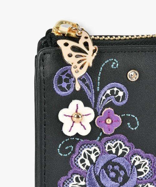 ANNA SUI（アナスイ） 長財布 財布 ララ Lファスナー長財布 レディース