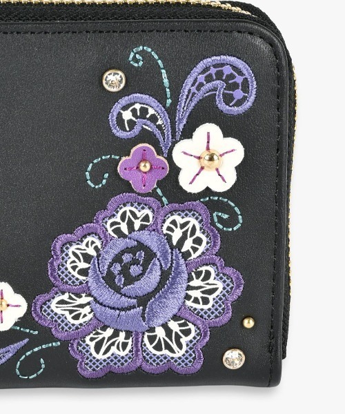 ANNA SUI（アナスイ） 長財布 財布 ララ Lファスナー長財布 レディース