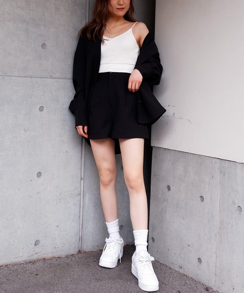 「SPIRALGIRL」 ショートパンツ FREE ブラック レディース_画像3