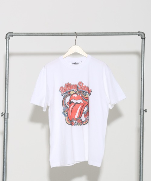 TRADMAN'S BONSAI ローリングストーンズ TシャツXL/ホワイト 【公式通販】
