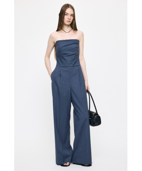 MOUSSY（マウジー） オールインワン TUCKED WAIST BARE オールインワン