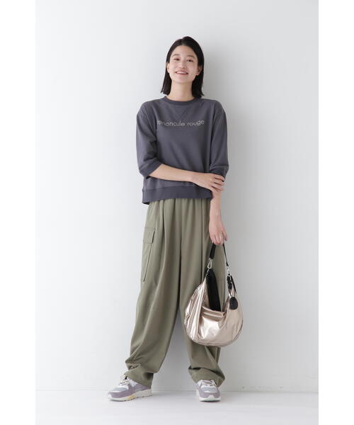 「human woman」 半袖Tシャツ MEDIUM イエロー レディース_画像3