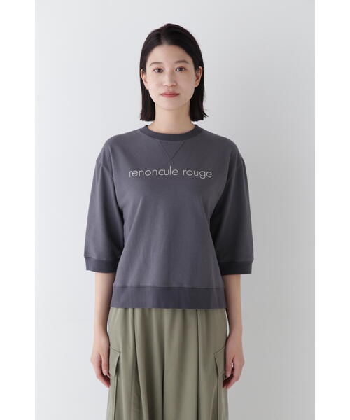 「human woman」 半袖Tシャツ MEDIUM イエロー レディース_画像5